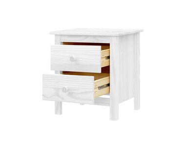 Nočný stolík IA8099B, masiv smrek