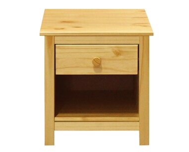 Nočný stolík IA9130, masiv smrek