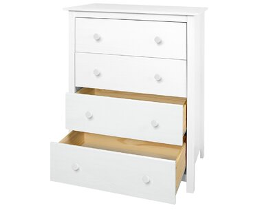 Komoda 4 zásuvková IA9132B, masiv borovica