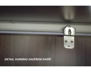 Kombinovaná skriňa s posuvnými dverami EVITA 12, šírka 120 cm