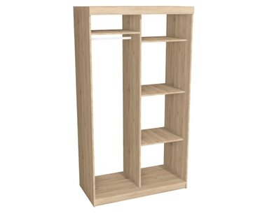 Kombinovaná skriňa s posuvnými dverami EVITA 12, šírka 120 cm