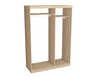 Šatníková skriňa s posuvnými dverami EVITA 15, šírka 150 cm