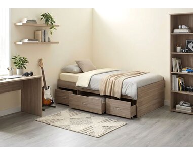 Vyvýšená váľanda s úložným priestorom BETA, 90x200cm Vyvýšená váľanda s úložným priestorom BETA, 90x200cm