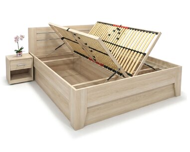 Manželská posteľ s úložným priestorom CANARIA Manželská posteľ s úložným priestorom CANARIA