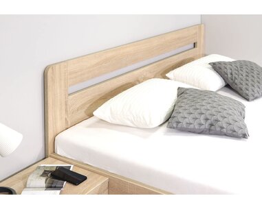 Posteľ dvojlôžko Santoria- oblý rám