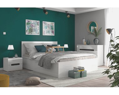 Detail - posteľ Tetris