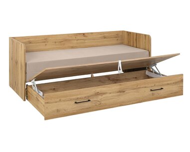 Rozkládacia posteľ s matracami a vanúšmi TETRIS