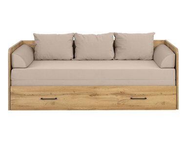 Rozkládacia posteľ s matracami a vanúšmi TETRIS