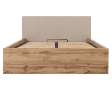 Posteľ s roštom a úložným priestorom