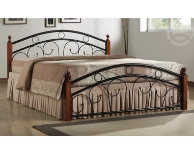 Manželská posteľ - dvojlôžko CS4021, 180x200cm, drevo-kov Manželská posteľ - dvojlôžko CS4021, 180x200cm, drevo-kov