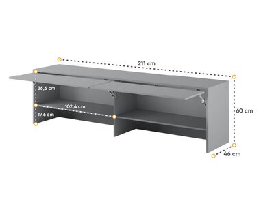 Nádstavec postele Monterasso Nádstavec postele Monterasso
