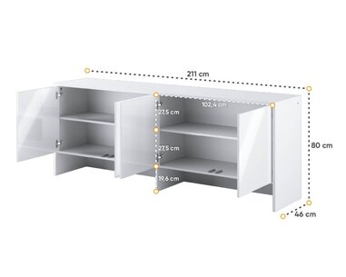 Nádstavec postele Monterasso Nádstavec postele Monterasso