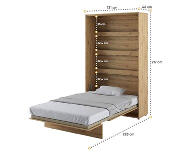 Sklápacia posteľ MONTERASSO