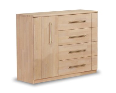 Kombinovaná komoda VK-KR2 levá, masiv buk Kombinovaná komoda VK-KR2 levá, masiv buk