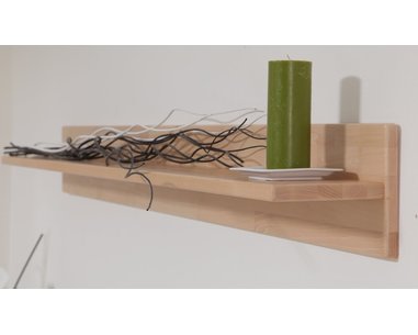 Polica nad posteľ 170, č.427/BC, masív buk Polica nad posteľ 170, č.427/BC, masív buk