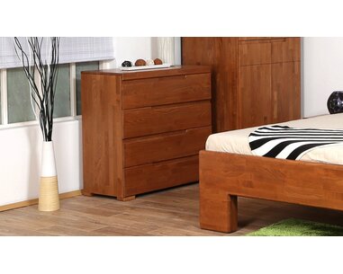 Komoda zásuvková F151, masív buk Komoda zásuvková F151, masív buk