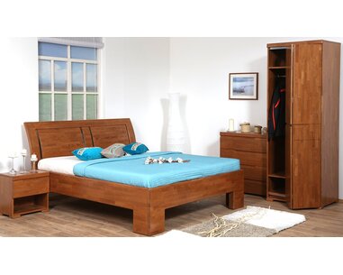 Šatníková skříňa - celošatníková F153, masiv buk