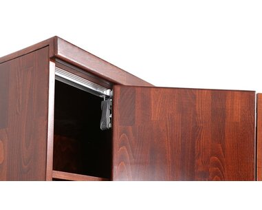 Šatníková skriňa - policová F155, masív buk Šatníková skriňa - policová F155, masív buk