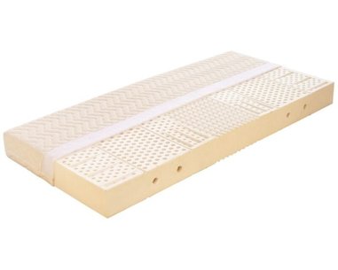 Mäkký latexový matrac LADA, 16 cm, 120 kg, 7 zón Mäkký latexový matrac LADA, 16 cm, 120 kg, 7 zón