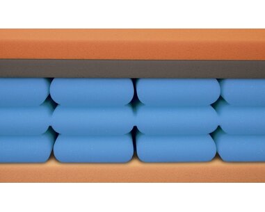 Stredne tvrdý matrac AIRSPRING MEMORY 1+1 Zdarma, 22cm, 130kg, pamäťová pena - pohľad č. 2
