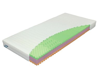 Tvrdší sendvičový matrac KLASIK PLUS, 16cm, 90x200cm, 120kg