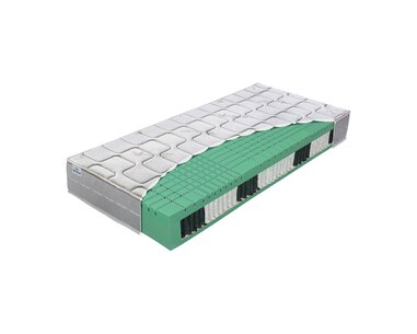 Stredne tvrdý matrac ALOE BIO-EX, 25cm, 140kg, taštičkový matrac Stredne tvrdý matrac ALOE BIO-EX, 25cm, 140kg, taštičkový matrac