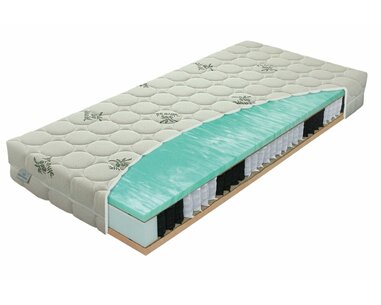 Tvrdý matrac PRIMATOR BIOGREEN, 23cm, 150kg, taštičková pružina Tvrdý matrac PRIMATOR BIOGREEN, 23cm, 150kg, taštičková pružina