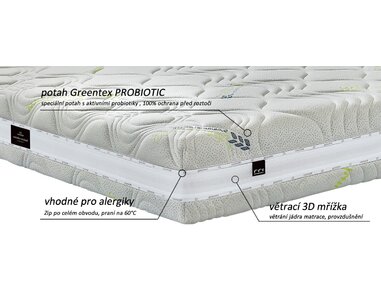 Poťah ortopedického matraca S-Remo