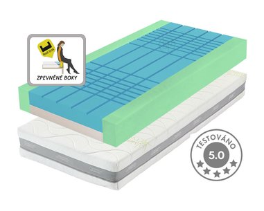 Stredne tvrdý ortopedický matrac GUARD ANTIBACTERIAL, 20cm, 140kg Stredne tvrdý ortopedický matrac GUARD ANTIBACTERIAL, 20cm, 140kg