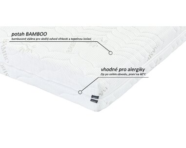 matrac VISCO Bamboo - poťah