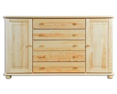 Komoda DREW-164 z masívnej borovice Komoda DREW-164 z masívnej borovice