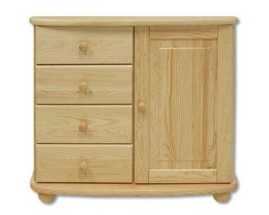 Komoda DREW-137 z masívnej borovice