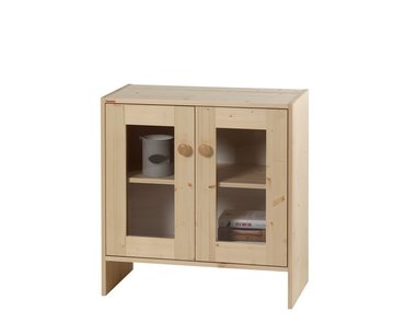 Komoda Sendy 161/163, masív smrek, dvierková