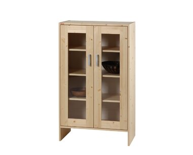 Komoda Sendy 164/166, masív smrek, dvierková