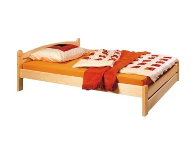 Posteľ jednolôžko THORSTEN 001N, 90x200, masív smrek Posteľ jednolôžko THORSTEN 001N, 90x200, masív smrek