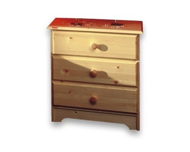 Komoda III. 100, masív smrek