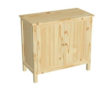 Komoda dvierková 081A-NATUR