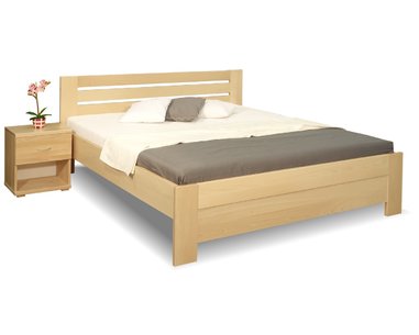 Zvýšená posteľ z masívu Rita, 160x200, 180x200, masív buk Zvýšená posteľ z masívu Rita, 160x200, 180x200, masív buk