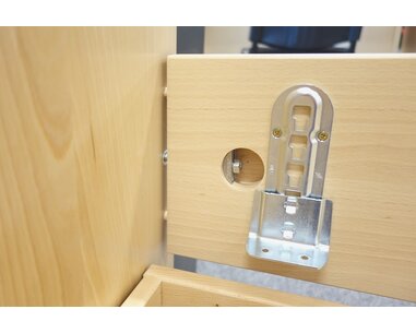 Zvýšená posteľ s úložným priestorom Carmen, 160x200, 180x200, masív buk