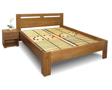 Zvýšená posteľ dvojlôžko HERKULES, masív buk Zvýšená posteľ dvojlôžko HERKULES, masív buk