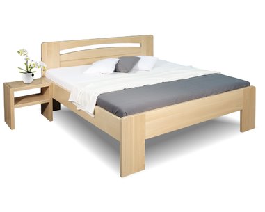 Zvýšená posteľ z masívu Riči, 180x220, masív buk Zvýšená posteľ z masívu Riči, 180x220, masív buk