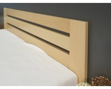 Zvýšená posteľ z masívu Rita, 120x200, 140x200, masív buk