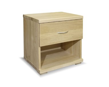 Nočný stolík Bára 1 zásuvkový, masív dub Nočný stolík Bára 1 zásuvkový, masív dub