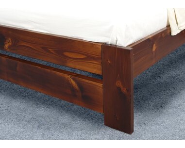 Jednolôžková posteľ s roštom Jirka, 80x200, 90x200, masív smrek