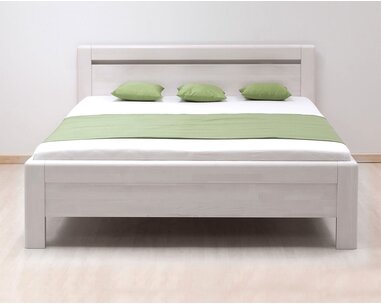 Zvýšená posteľ z masívu Adriana, masív buk cink Zvýšená posteľ z masívu Adriana, masív buk cink