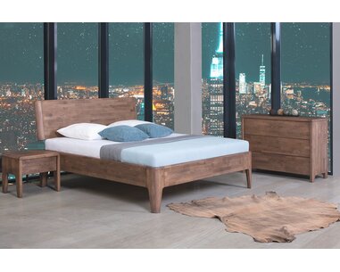 Zvýšená posteľ z masívu Fantazie F303, masív buk