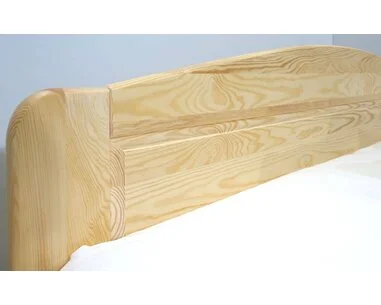 Drevená posteľ LADA s úložným priestorom, 140x210cm, masív borovica - pohľad č. 4