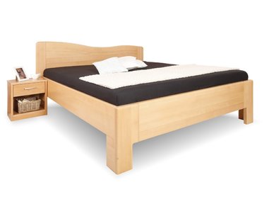 Vysoká manželská posteľ z masivu K-DESIGN 1, masiv buk Vysoká manželská posteľ z masivu K-DESIGN 1, masiv buk