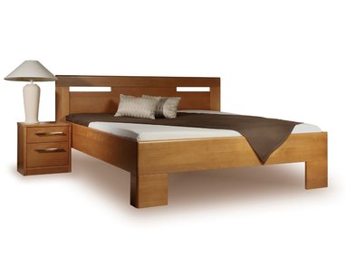 Manželská posteľ z masívu VAREZZA 5, masív buk - olej tabak Manželská posteľ z masívu VAREZZA 5, masív buk - olej tabak