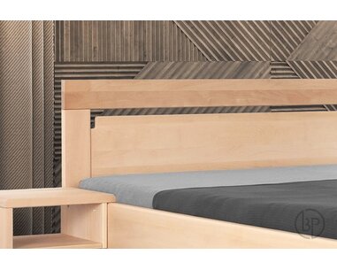 Čelo - posteľ z masívu OMEGA